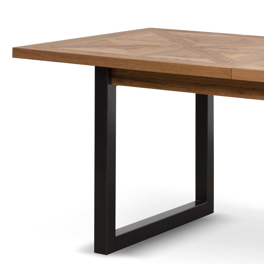 6-8 Seater Extendable Dining table - European Oak - View 6
