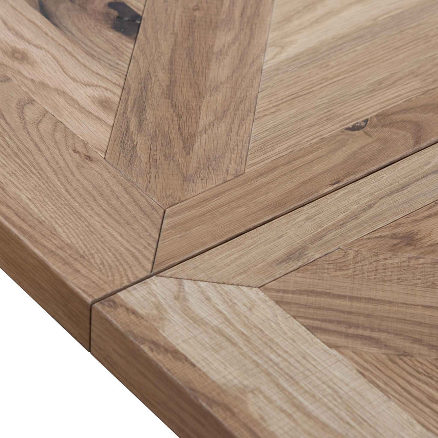 6-8 Seater Extendable Dining table - European Oak - View 9