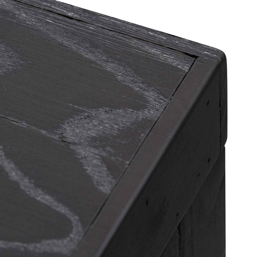 Reclaimed Console Table - Black - View 12
