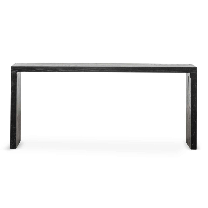 Reclaimed Console Table - Black - View 2