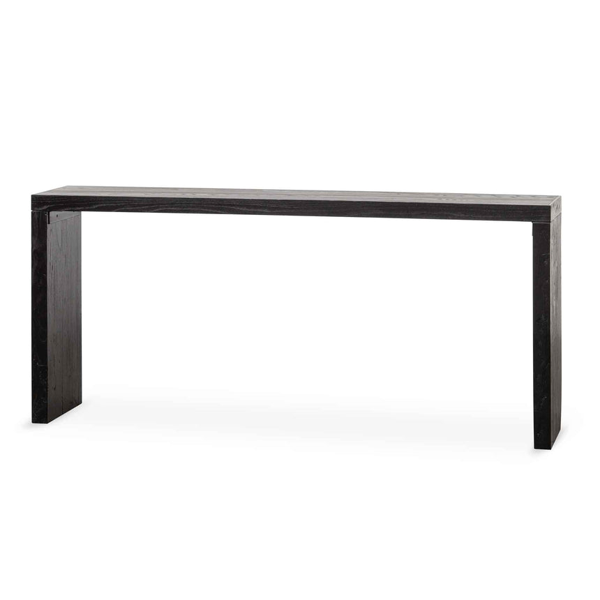 Reclaimed Console Table - Black - View 3