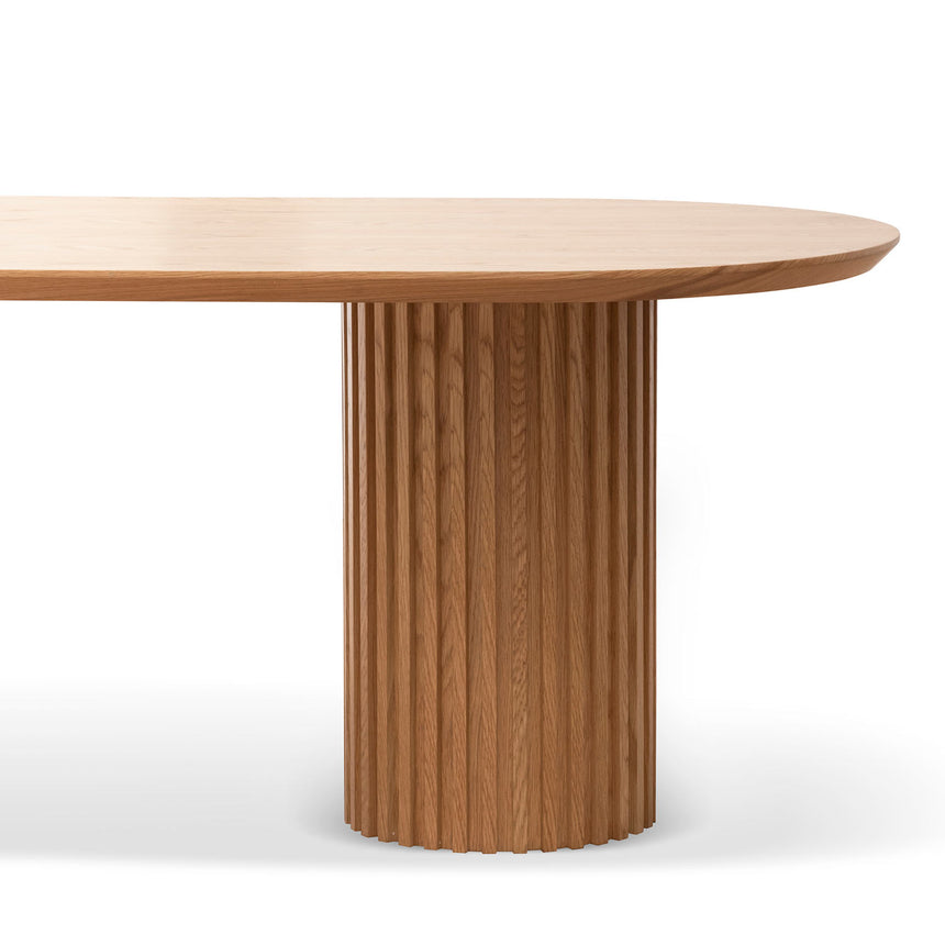2.2m Dining Table - Natural - View 3