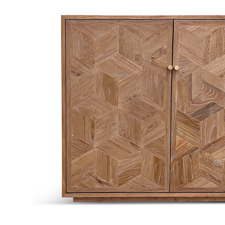 2.4m Elm Sideboard Unit - Natural - View 3