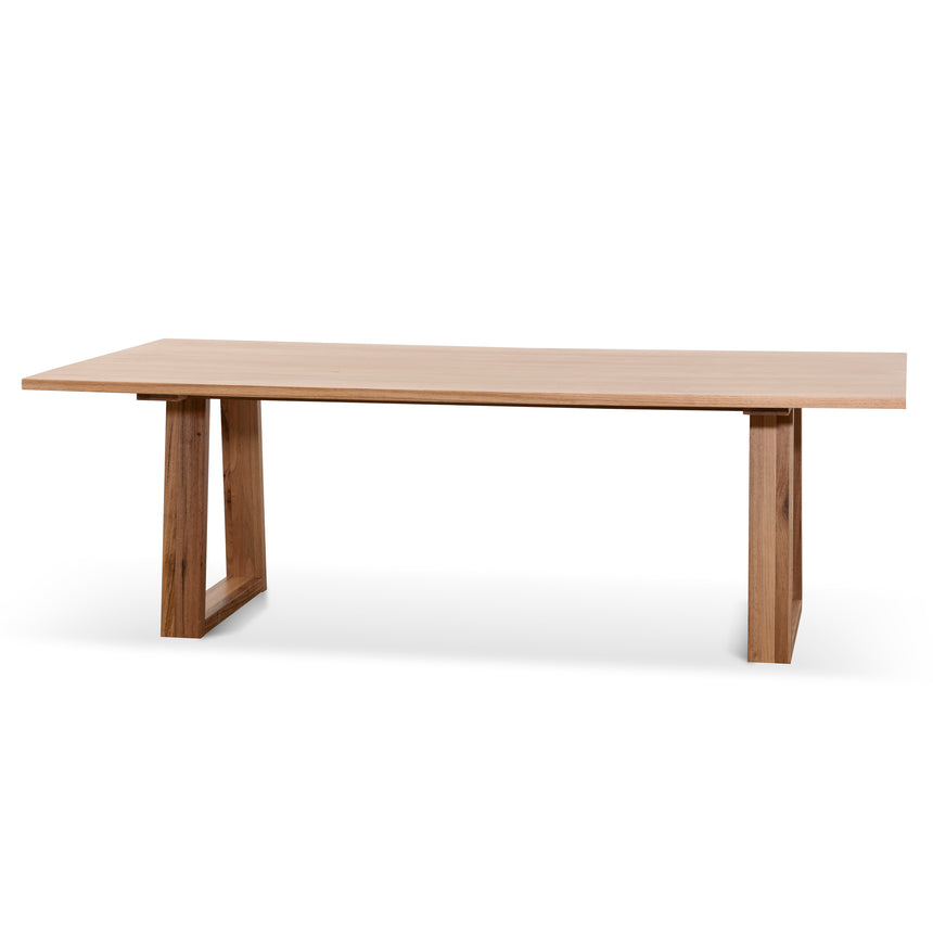 2.4m Dining Table - Messmate - View 3