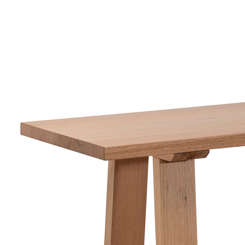 1.4m Console Table - Messmate - View 3