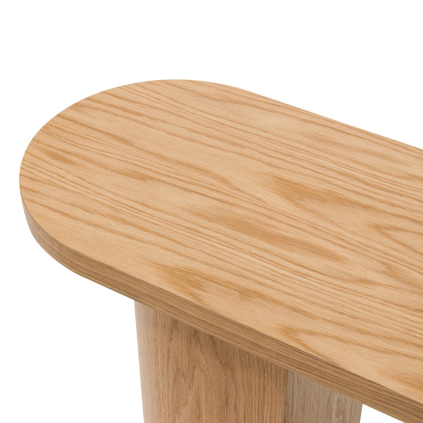 1.5m Console Table - Natural Oak - View 5