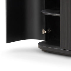 CDT6981-DW 1.6m Veneer Top Buffet Unit - Full Black
