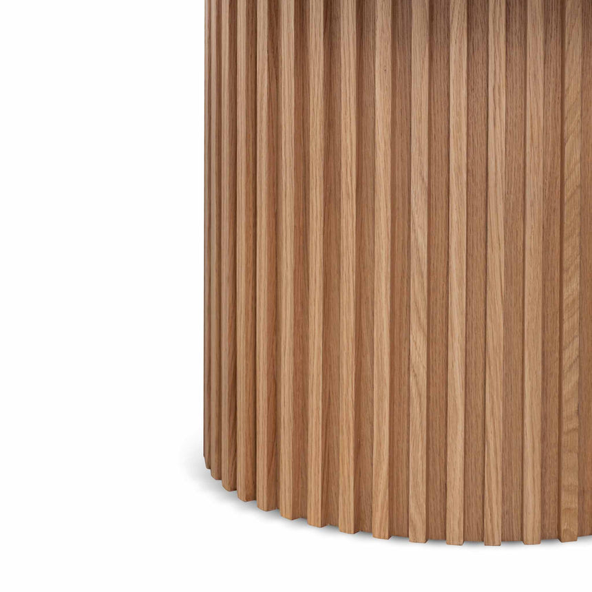 1.5m Wooden Round Dining Table - Natural - View 5