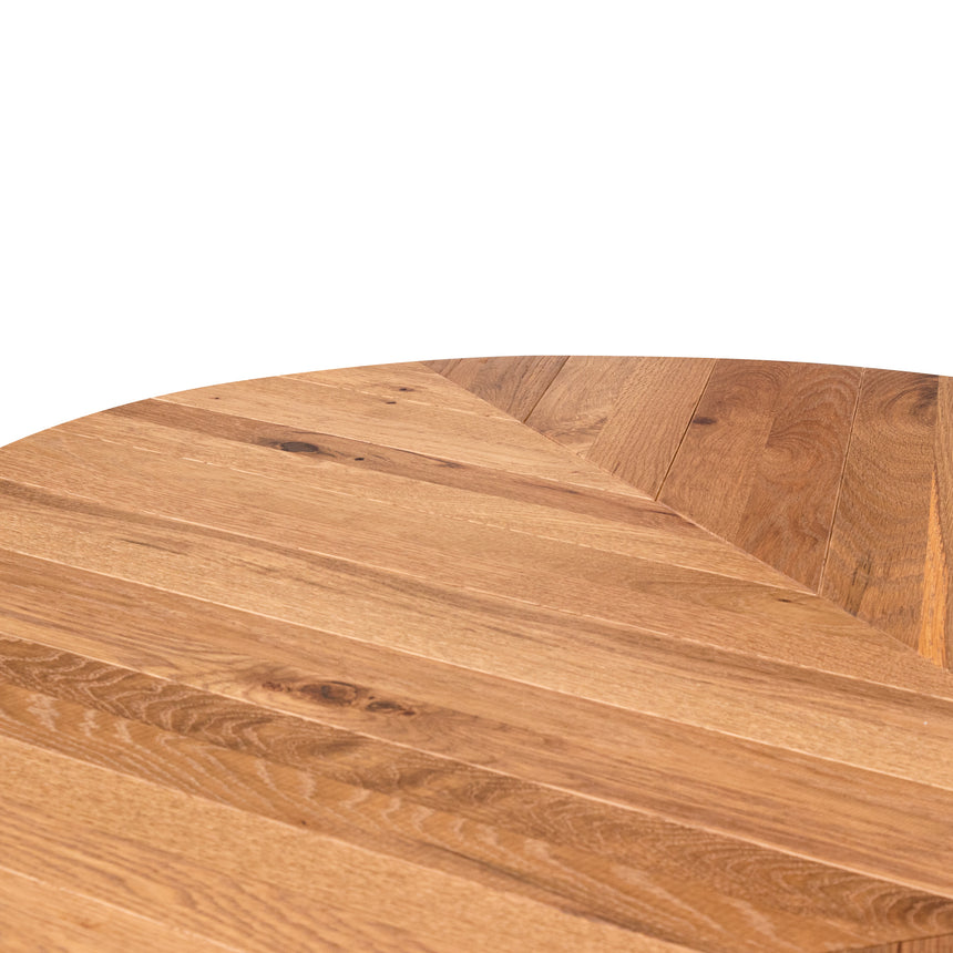 6 Seater Dining Table - European Knotty Oak - View 4