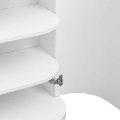 Ex Display - CDT8049-DW 100cm Wooden Storage Cabinet - White