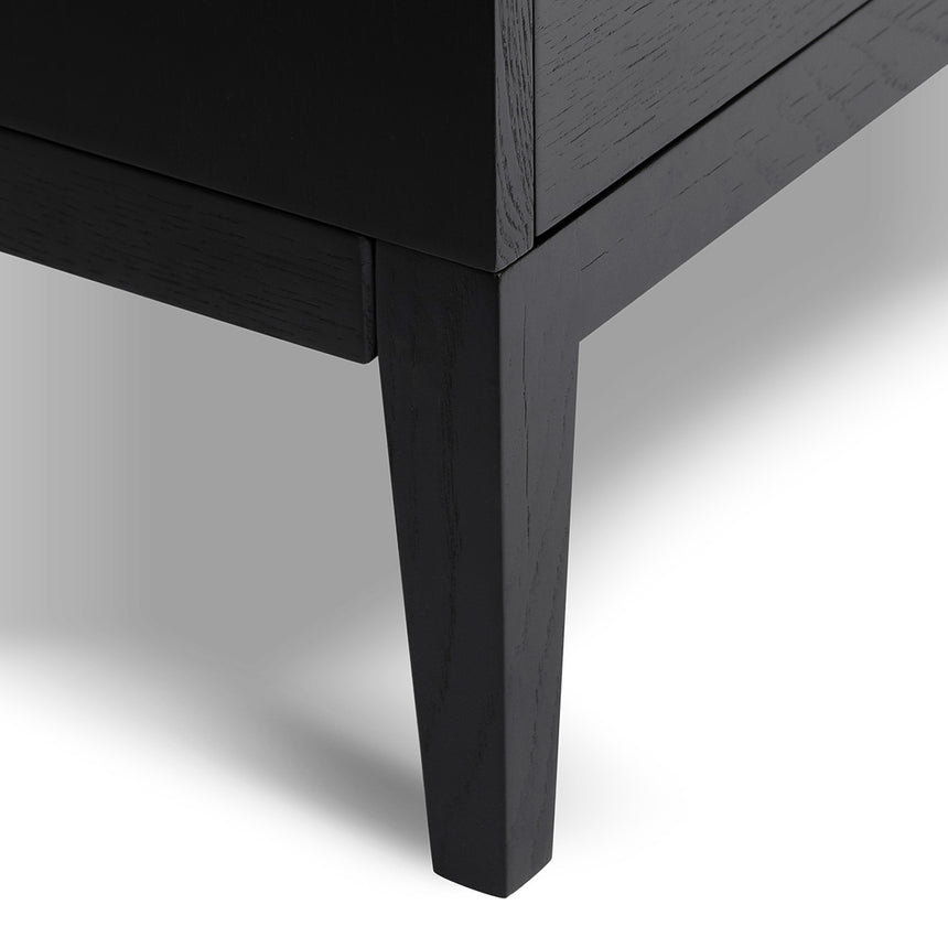 3 Drawers Dresser Unit - Black Oak - View 10