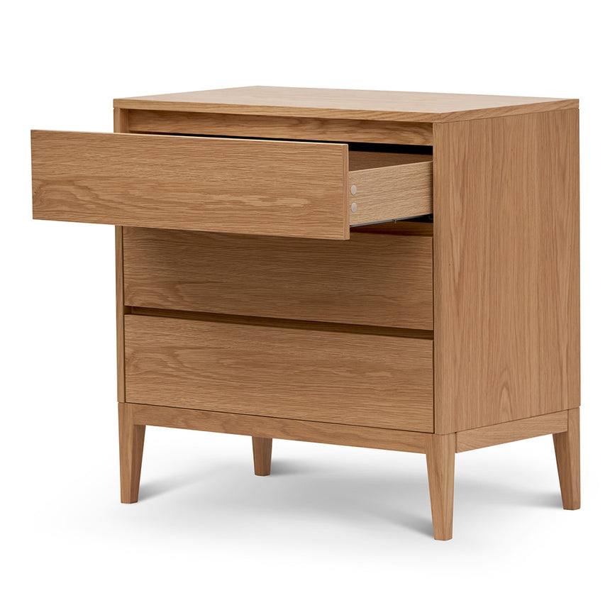 3 Drawers Dresser Unit - Natural Oak - View 3
