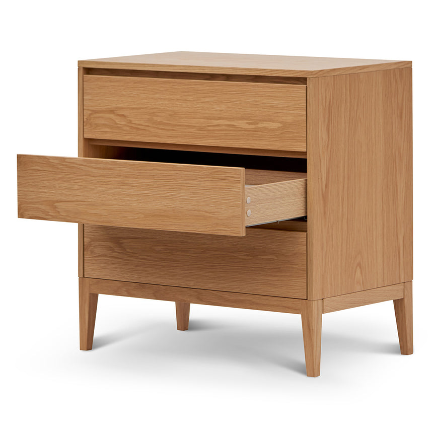 3 Drawers Dresser Unit - Natural Oak - View 4