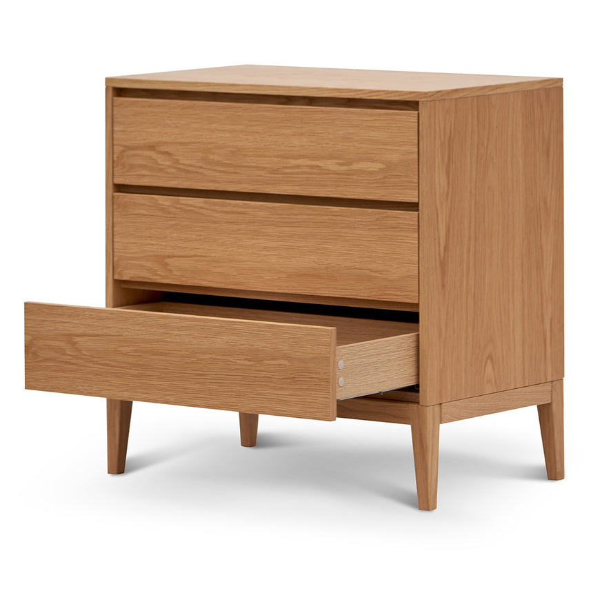 3 Drawers Dresser Unit - Natural Oak - View 5