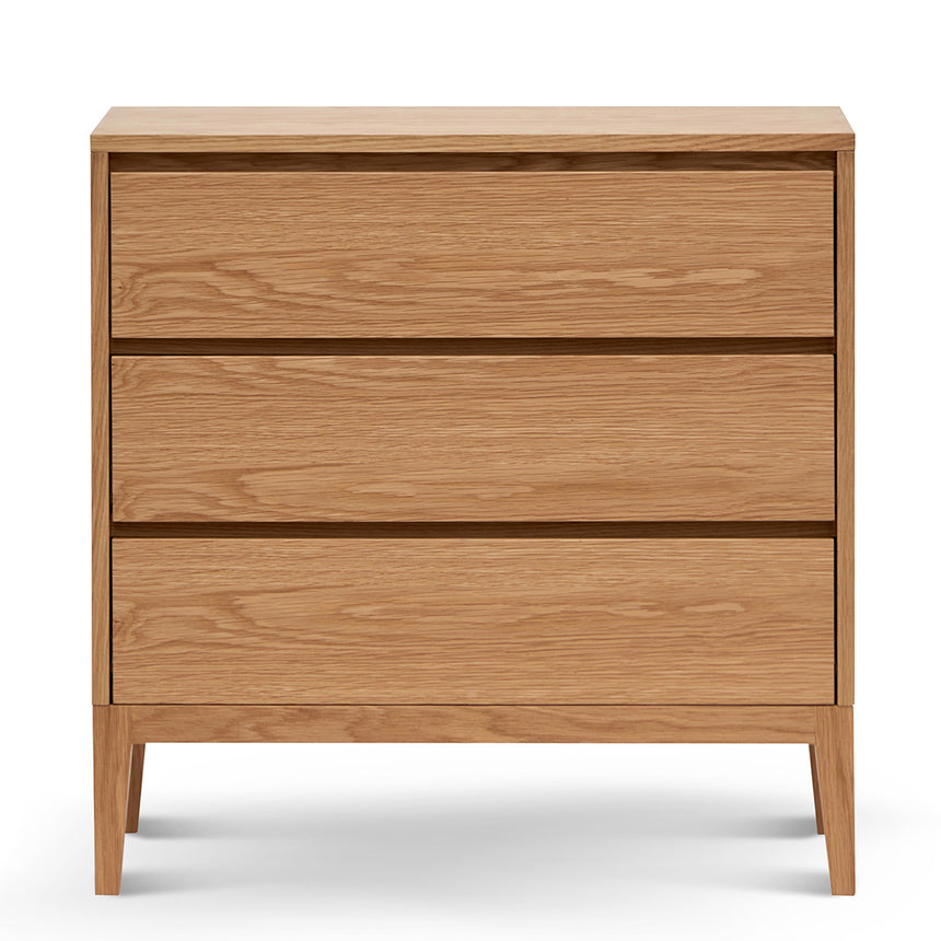 3 Drawers Dresser Unit - Natural Oak - View 2