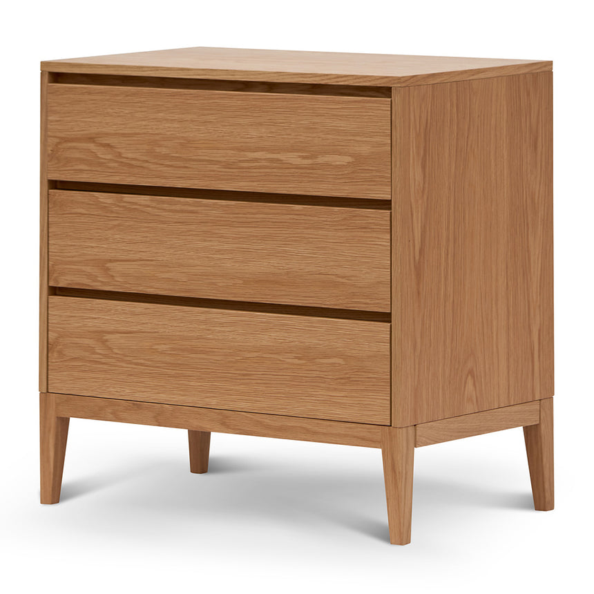 3 Drawers Dresser Unit - Natural Oak