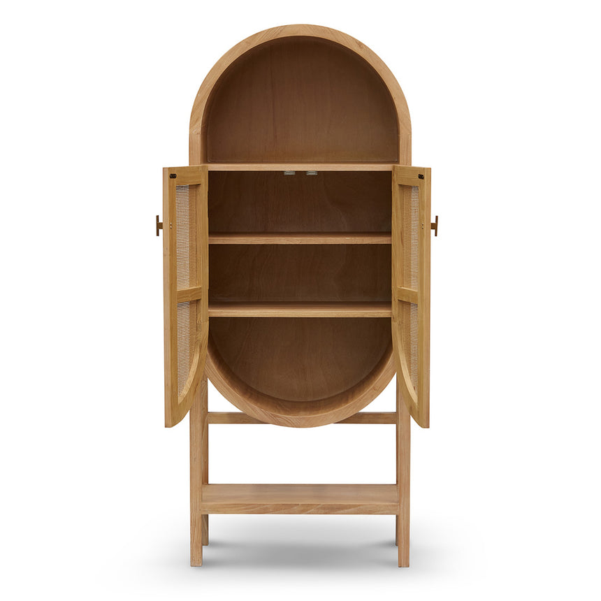 65.5cm Rattan Door Cabinet - Natural - View 4