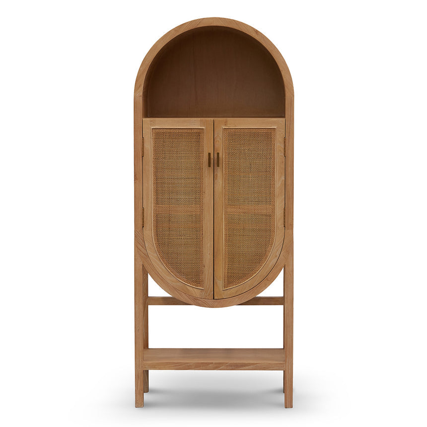 65.5cm Rattan Door Cabinet - Natural - View 3
