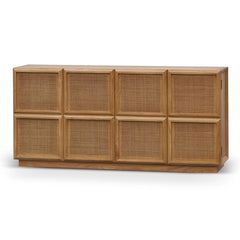 CDT8139-NI 1.8m Rattan Door Sideboard - Natural