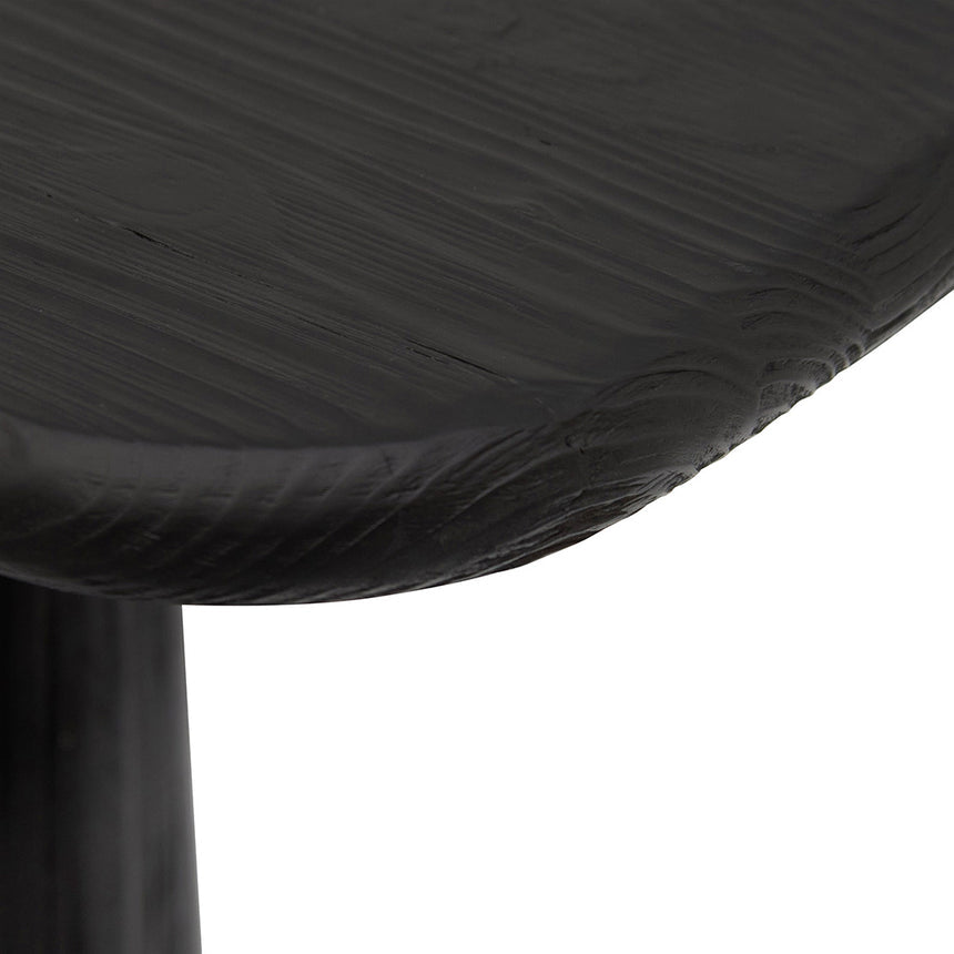 1.6m Console Table - Full Black - View 7