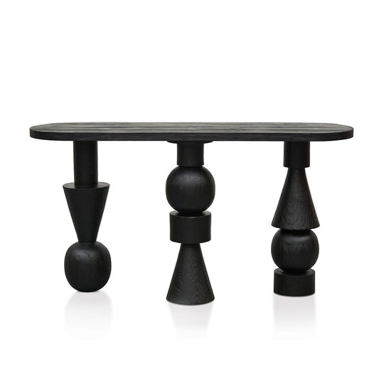 CDT8146-NI 1.6m Console Table - Full Black