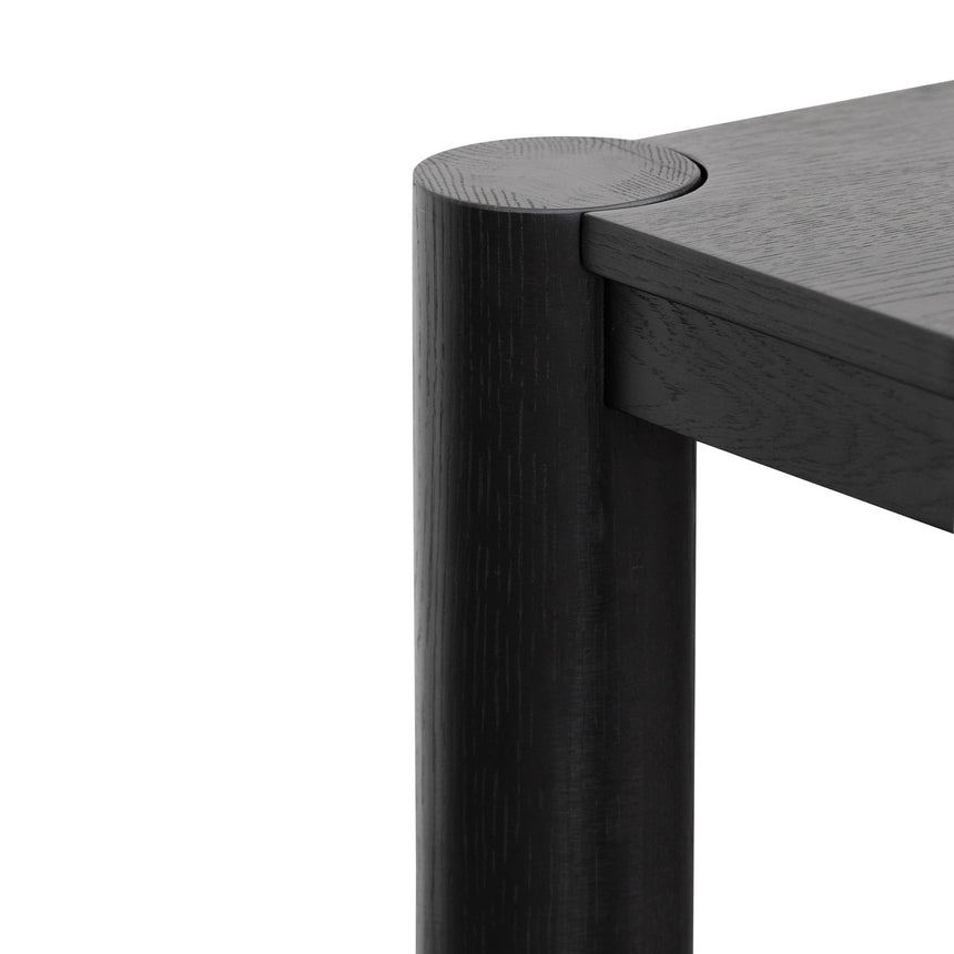 1.5m Console Table - Full Black - View 4