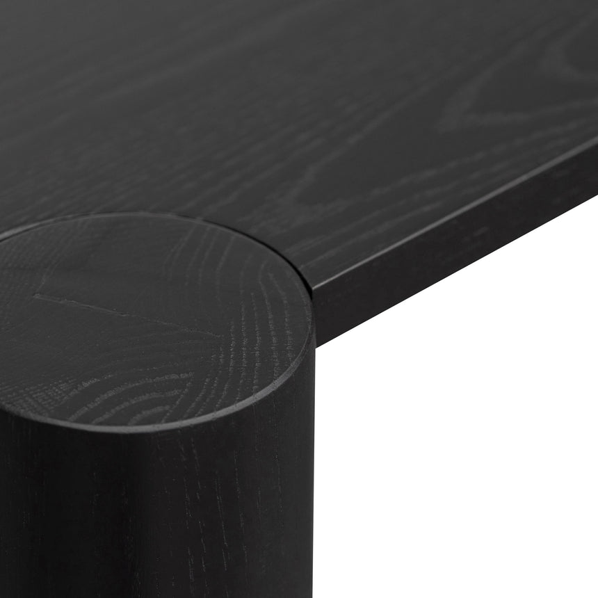 1.5m Console Table - Full Black - View 6