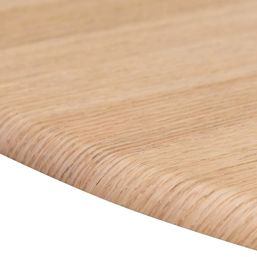 1.4m Round Dining Table - Natural - View 9