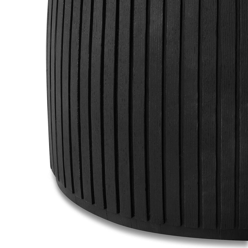 1.4m Round Dining Table - Full Black - View 3