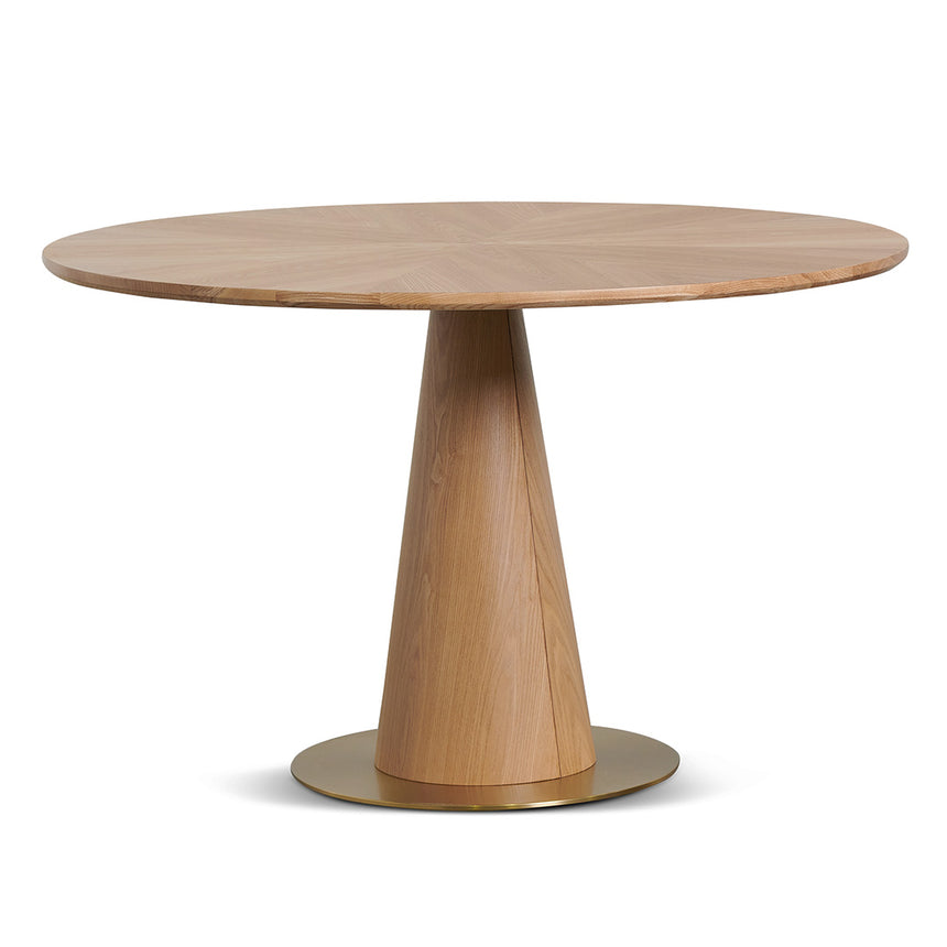 1.2m Round Dining Table - Natural - View 4