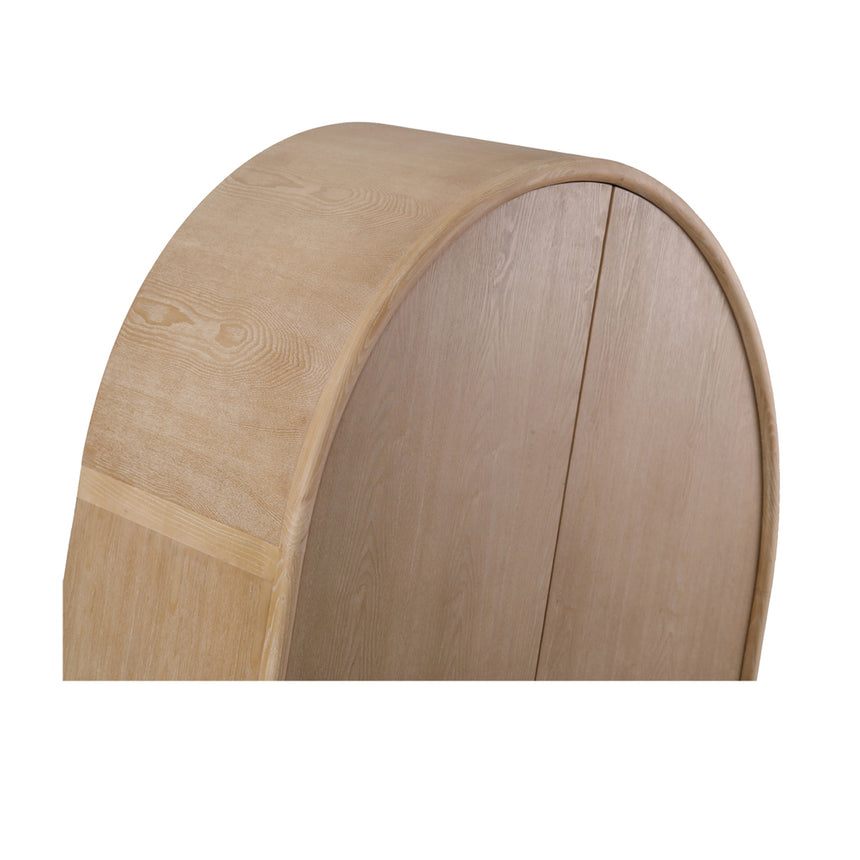 Ash Curve Cabinet - Natural - View 4