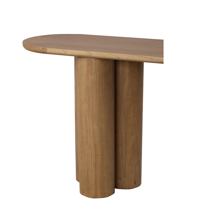1.52m ELM Console Table - Natural - View 4