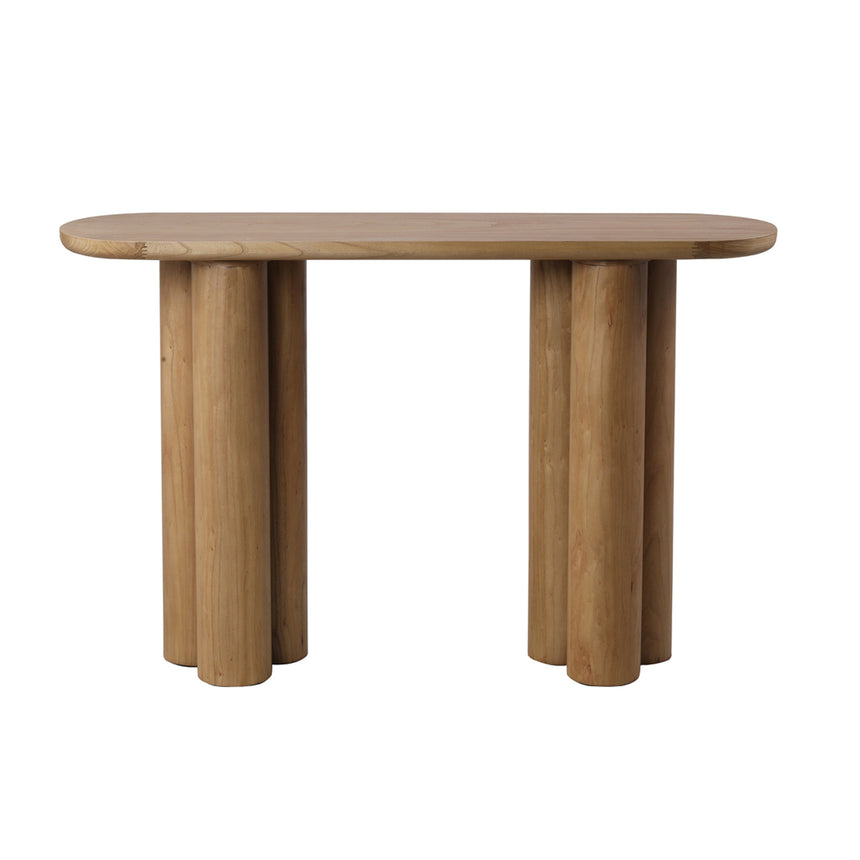 1.52m ELM Console Table - Natural - View 3