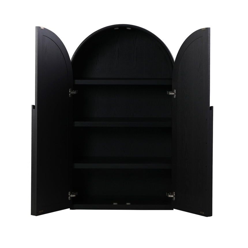 Ex Display - CDT8295-NI 150cm (H) Ash Curve Cabinet - Full Black - View 3