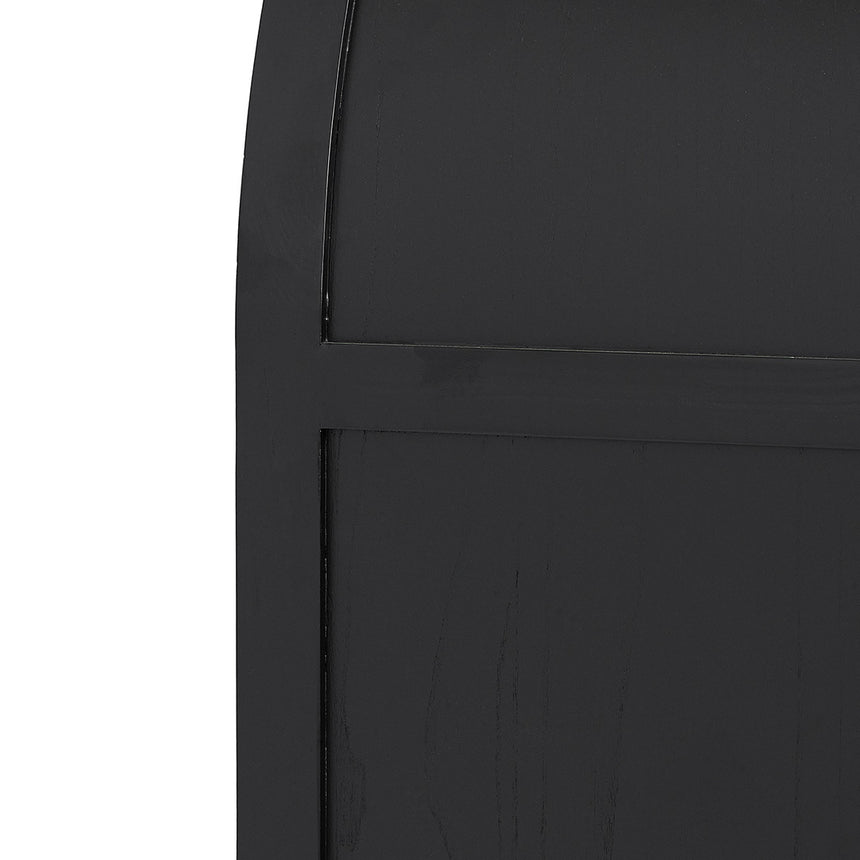 Glass Cabinet - Full Black - View 9