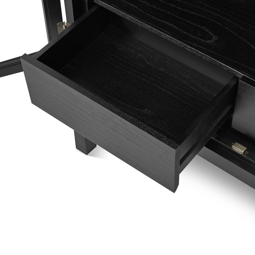 Glass Cabinet - Full Black - View 6
