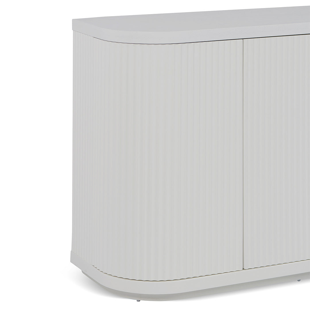 1.6M Veneer Top Buffet Unit | Full White | Myka Home