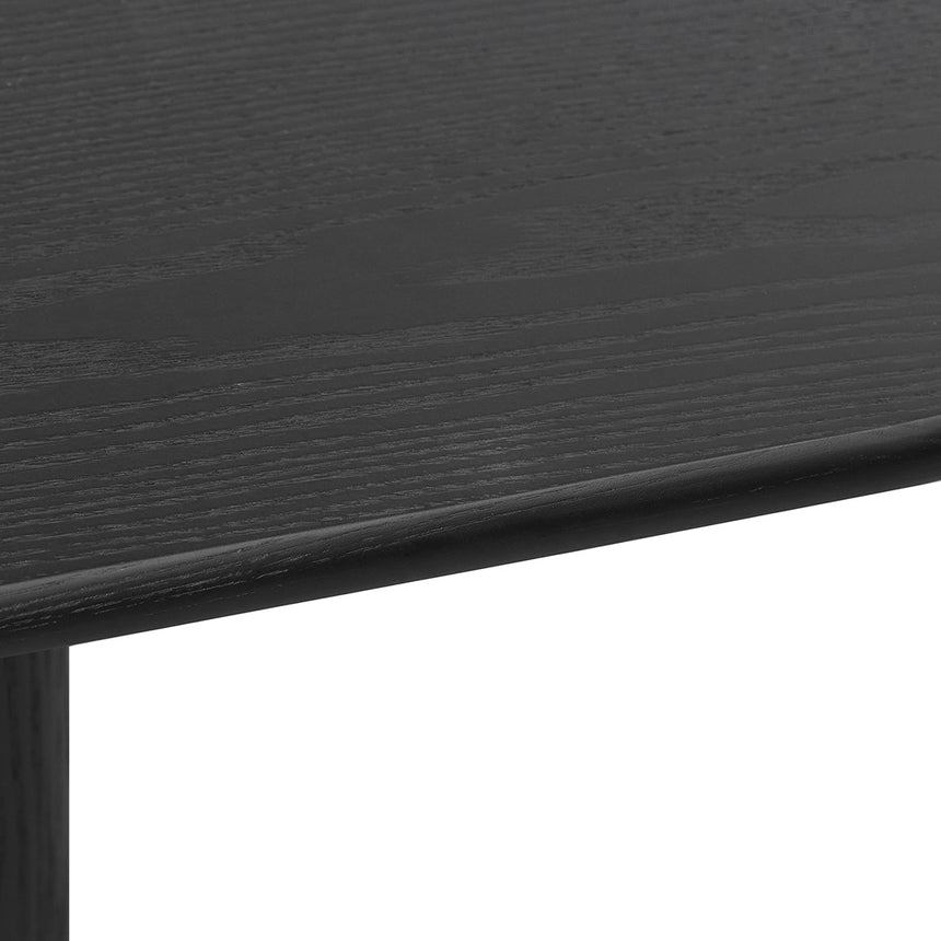 1.7m Console Table - Full Black - View 7
