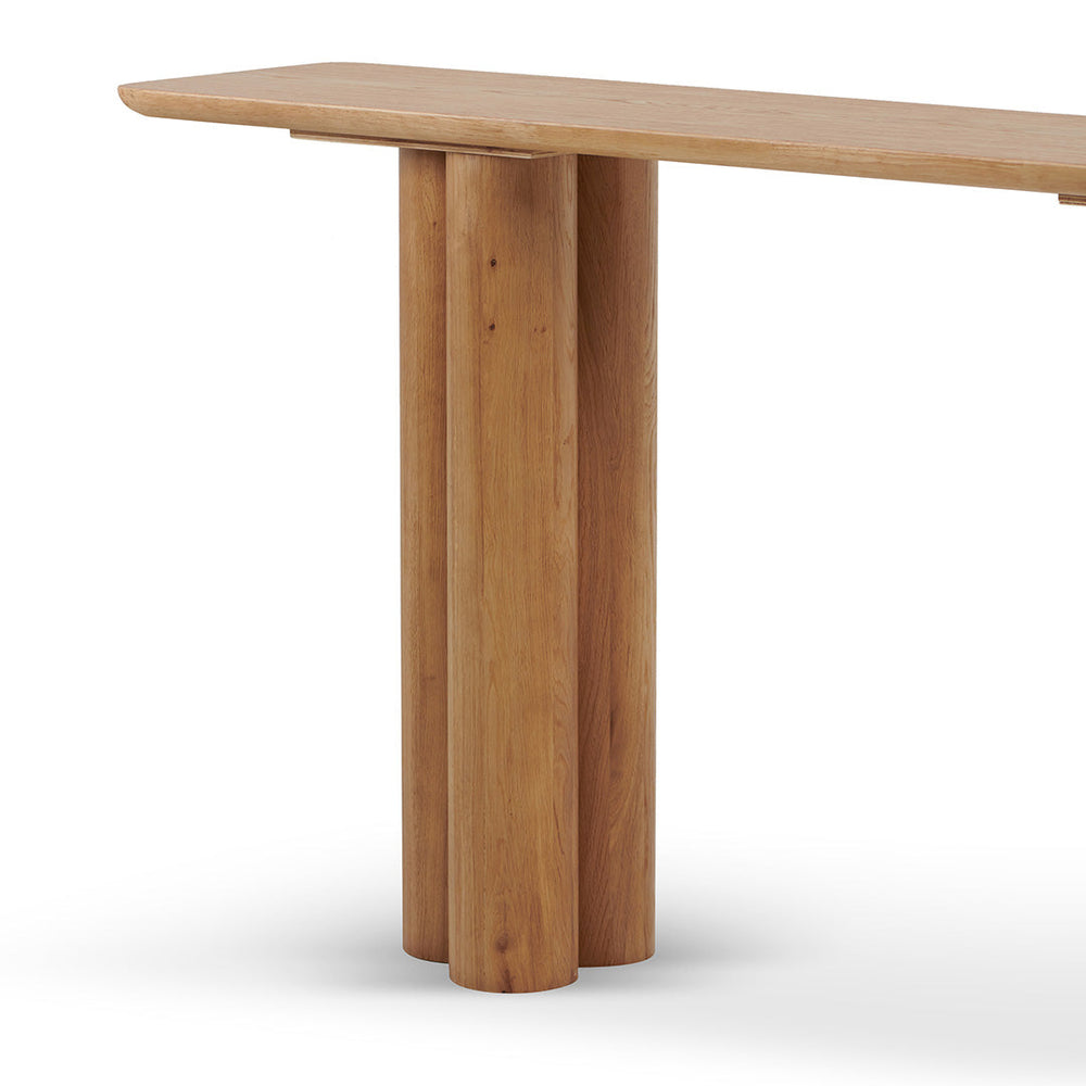 1.6m Console Table - Natural - View 5