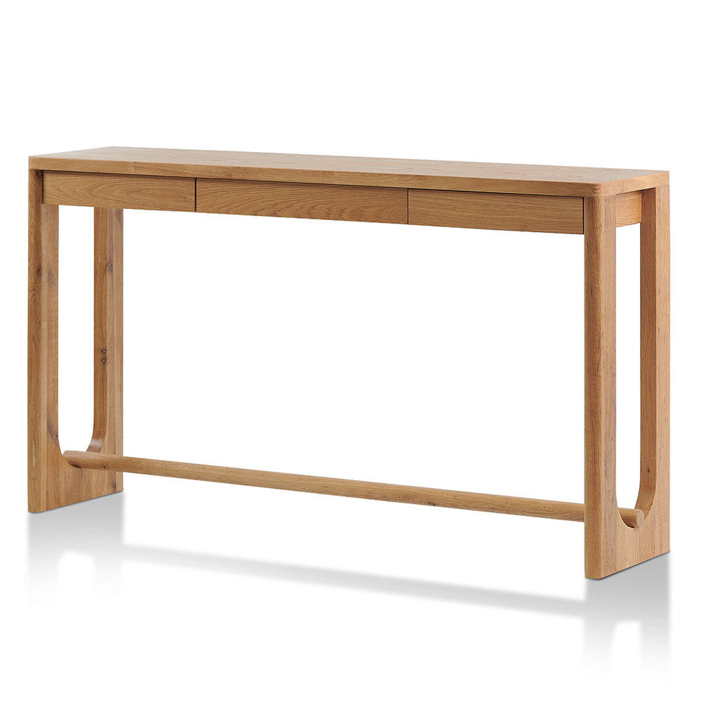 1.5m Console Table - Natural - View 3