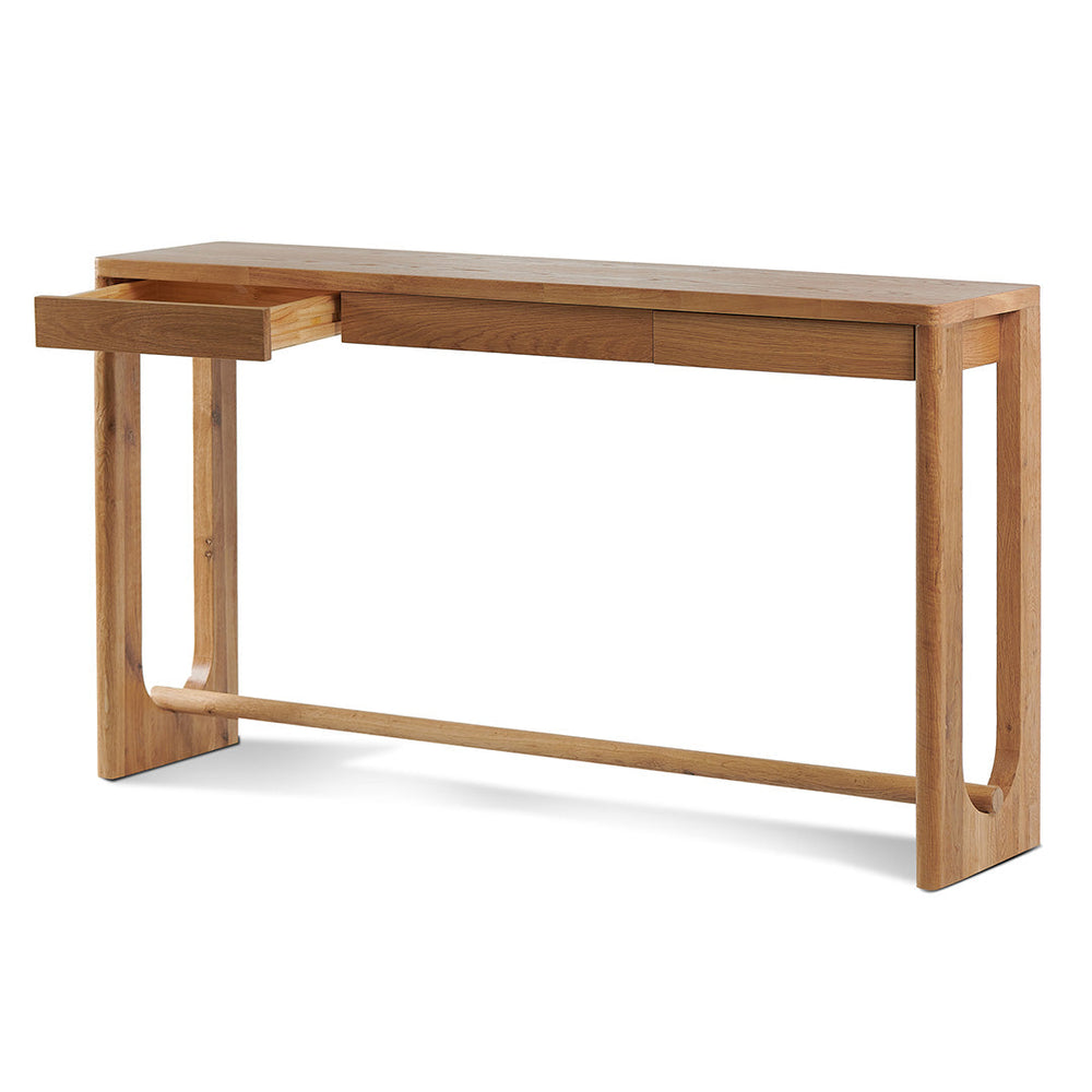 1.5m Console Table - Natural - View 4