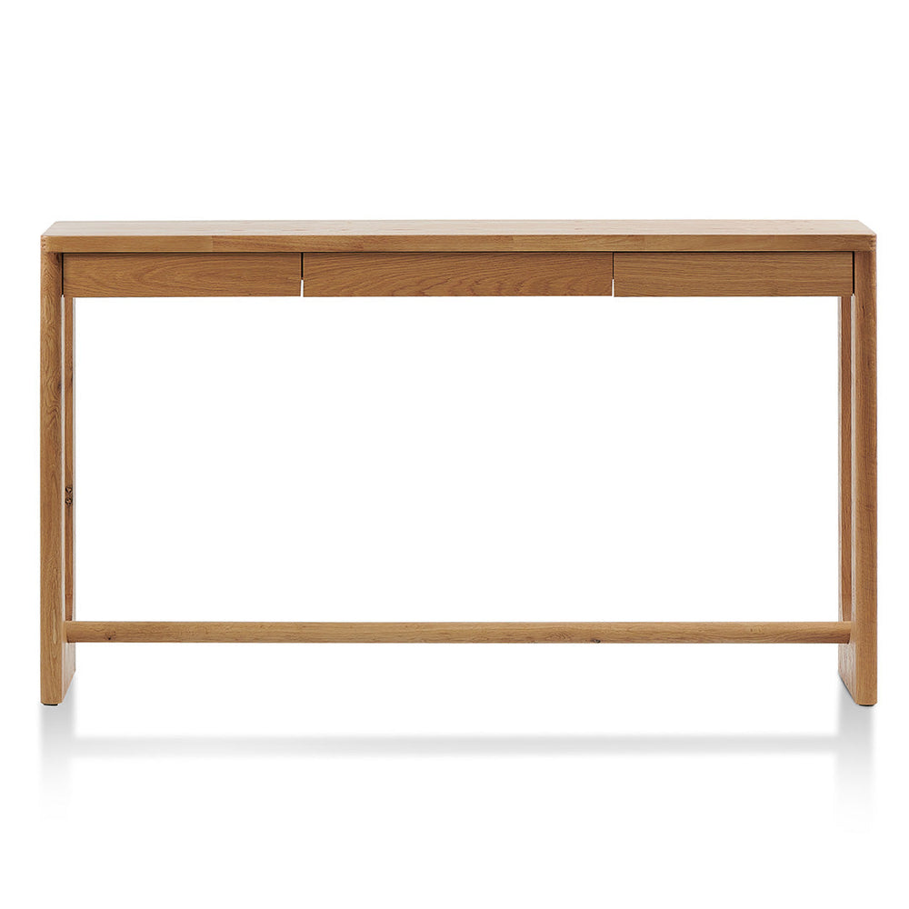 1.5m Console Table - Natural - View 2