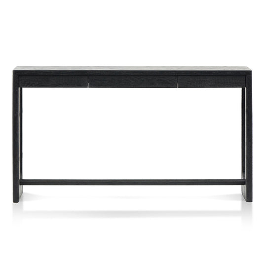 1.5m Console Table - Full Black