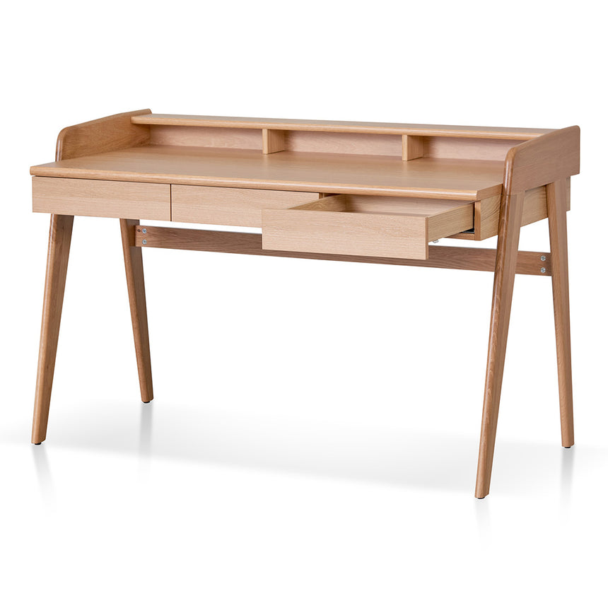 Home office Desk - Natural Oak - View 5
