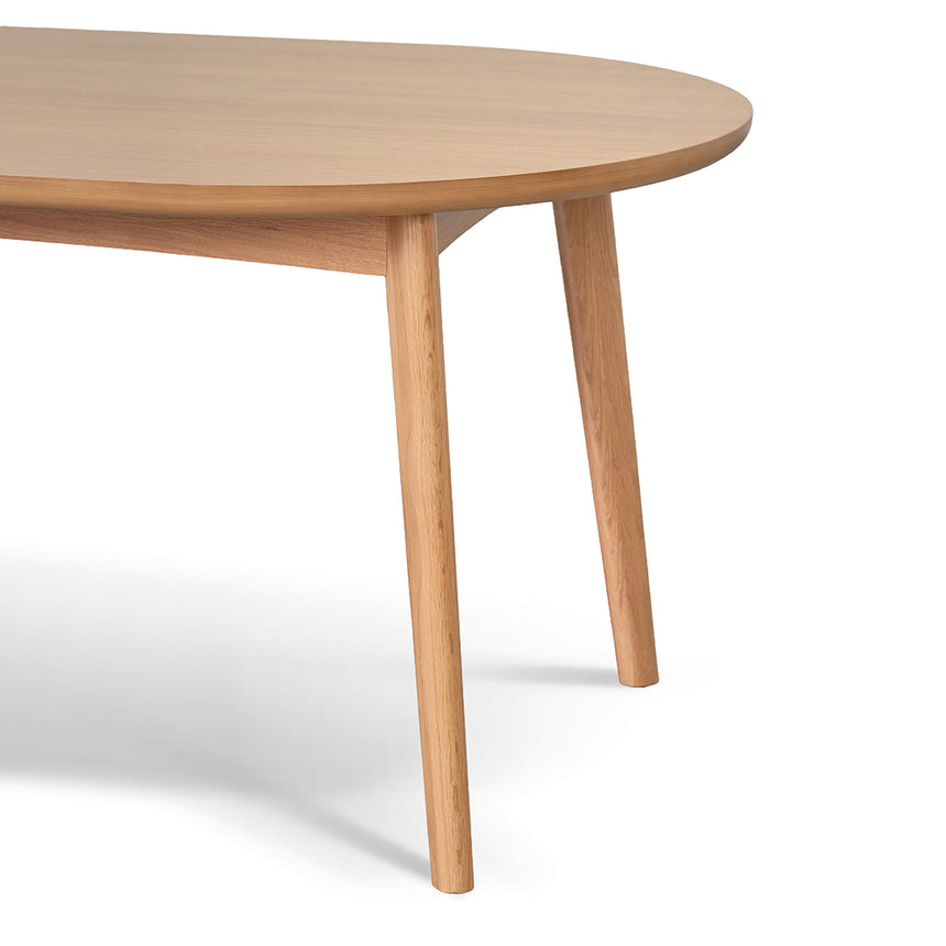 1.85m Dining Table - Natural Oak - View 7