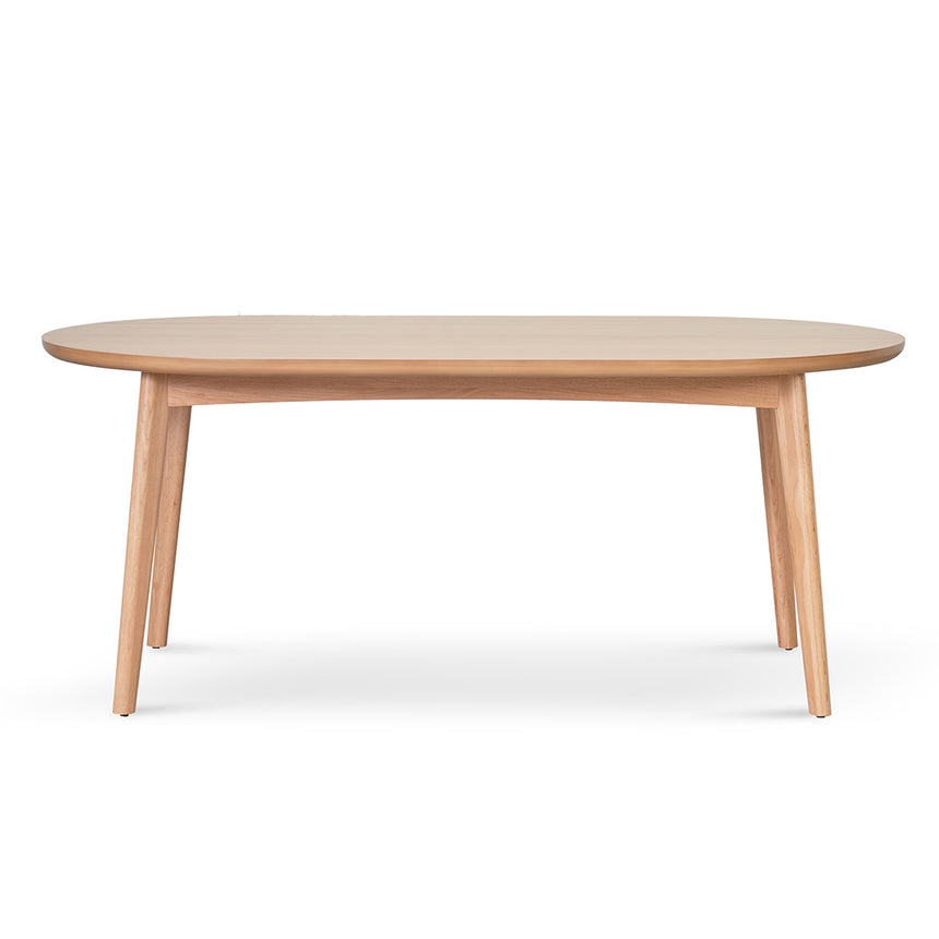 1.85m Dining Table - Natural Oak - View 2