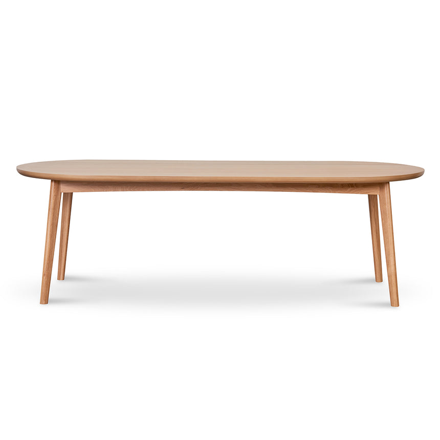 2.4m Dining Table - Natural Oak - View 3