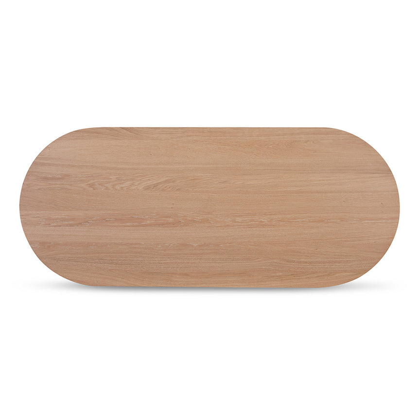 2.4m Dining Table - Natural Oak - View 2