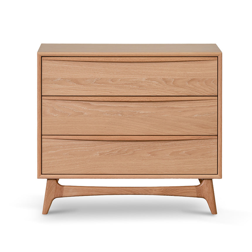 3 Drawer Chest - Natural Oak - View 2