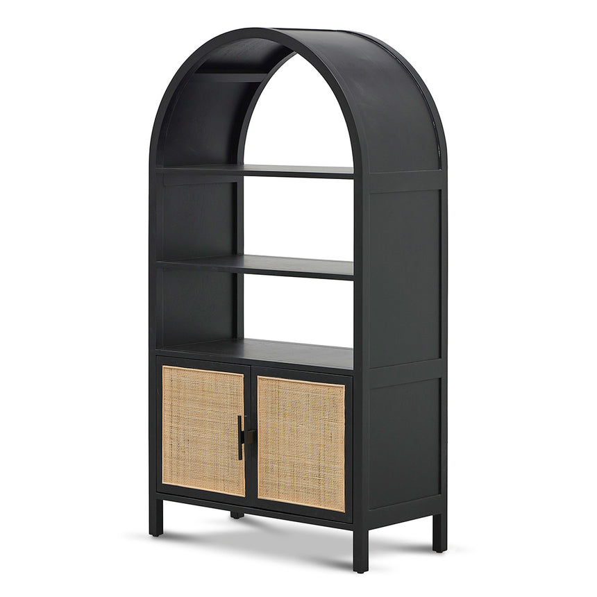 1.65m (H) Storage Cabinet - Full Black - View 4